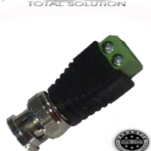 SAXXON PSUBR14 - Bolsa de 10 conectores BNC macho con terminales tipo tornillo