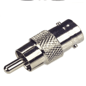 SAXXON PSUBR02 - Bolsa de 10 Conectores BNC Hembra a RCA Macho/