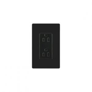 Contacto eléctrico 15A Negro LUTRON ELECTRONICS CAR15BLS