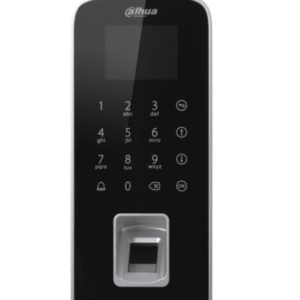 DAHUA ASI1212D-D - Control de Acceso con Teclado Touch/ 3,000 Huellas/ 30,000 Tarjetas ID/ 150,000 Registros/ TCP/IP/ P2P/ Soporta Huella, Tarjeta y Password/ Soporta Anti-passback/ Puerto USB para Importar Configuración o Exportar Registros/
