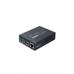Convertidor de medios 1000Base-T a Dual 1000Base-x SFP PLANET GT-1205A