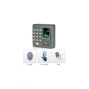 Ctrl de Acceso Biometrico 200 huellas Algoritmo Version 10 ZK X7