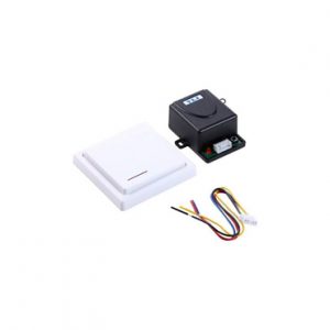 Ctrl de Acceso Boton apertura de puerta inalámbrico Salida rele NO NC YLI WBK400RC