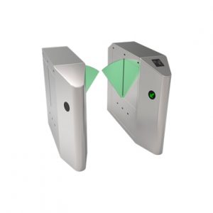 Ctrl de acceso Barrera de alas plegadizas Un carril Lector de huellas Tarjetas ID ZK FB1022