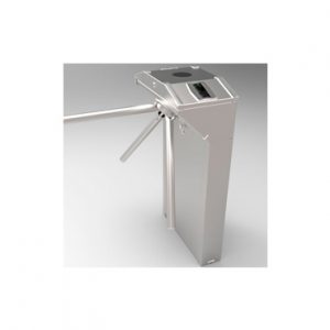 Ctrl de acceso Torniquete bidireccional Semiautomático Tipo pedestal 2 lectores y panel ZK TS1022