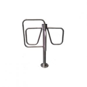 Ctrl de acceso Torniquete mecánico giro manual Unidireccional Acero inoxidable SAXXON DGSYS