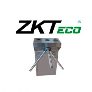 Ctrl de acceso Torniquete vertical Semiautomático Bidireccional Biométrico y RFID ZK TS1122