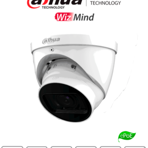 DAHUA DH-IPC-HDW5541TN-ZE-27135 - Camara Domo de 5 Megapixeles/ WizMind/ Lente Motorizado de 2.7 a 13.5 mm/ Ir de 40 Metros/ H.265+/ Inteligencia Aartificial/ Face Detection/ SMD Plus/ IP67/ Ranura para MicroSD/