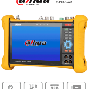 DAHUA DH-PFM906 - Probador de Video IP y HDCVI/ Pantalla de 7 Pulgadas HD/ E&S de Video HDMI/ Compresión H.265/ Salida de 12v 2 Amper y 5v 2A/ Probador de Cable UTP/ Soporta TDR/ Multimetro Digital/ Basado en Android/ #ProAccesorios