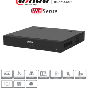 DAHUA DH-XVR5416L-4KL-I3 - DVR de 16 Canales 4k/ WizSense/ H.265+/ IA/ 4 Bahias de Discos Duros/ +16 Canales IP/ Hasta 32 Canales/ 2 Ch de Reconocimiento Facial/ SMD Plus/ Codificación IA/ Funciones IoT&POS/ #LoNuevo