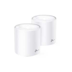 KIT de sistema inalámbrico Deco X60 mesh para hogar, doble banda Wi-Fi 6 (AX), doble puerto Gigabit, 4 antenas internas y compatible con amazon alexa