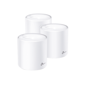 KIT de sistema inalámbrico Deco X60 mesh para hogar, doble banda Wi-Fi 6 (AX), doble puerto Gigabit, 4 antenas internas y compatible con amazon alexa