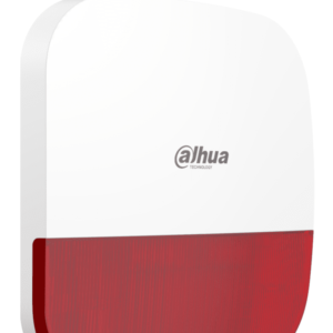 DAHUA DHI-ARA13-W2 - Sirena Inalámbrica para Exterior con Estrobo / 110dB / Múltiples sonidos de Alarma / IP65 / Alarma de Batería Baja / #LoNuevo #AlarmasDahua