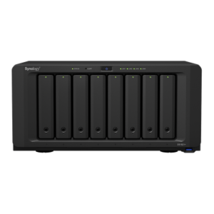 Servidor NAS de escritorio con 8 bahías / Expansible a 18 bahías / Hasta 256 TB / 4GB de RAM