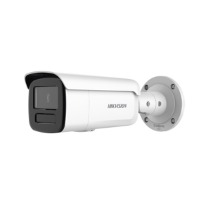 Bala IP 4 Megapixel / Lente 4 mm / 80 mts IR EXIR / Anticorrosión / IP67 / PoE / Videoanaliticos (Filtro de Falsas Alarmas) / DARKFIGHTER / WDR 120 dB / Onvif / microSD