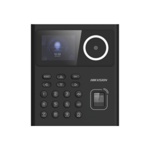 Terminal Min Moe WiFi de Huella, Facial y Tarjetas MIFARE para Control de Acceso o Asistencia / 500 rostros y 1,000 Huellas y Tarjetas / Detección de Cubrebocas / HikConnect
