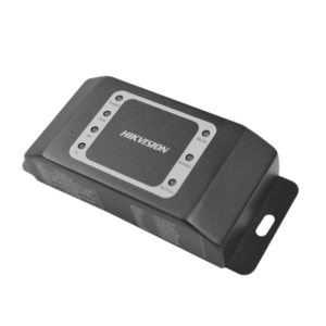 Módulo esclavo para instalaciones SEGURAS en Controles de Acceso Hikvision / Compatible con Biometricos Faciales Min Moe / Conexión RS-485 / Soporta botón de salida y chapa.