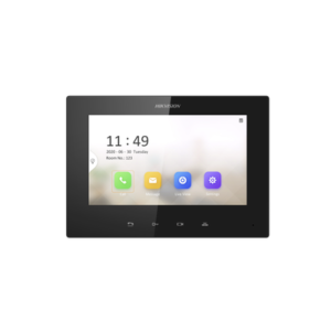 Monitor IP Lite (No touch) para Videoportero IP / Apertura Remota y Video en Vivo / PoE Estándar / Principal o Esclavo