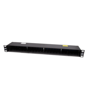 Gabinete de 24 Canales para Montaje en Rack, Compatible con el Módulo de protección DTK-NETMS