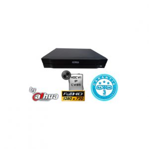DVR de 4 Canales HDCVI 720p 1 MP 1 IP hasta 6 TB Trihibrido SAXXON PRO SAX7204HS3