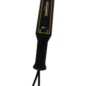 ZKTECO D180 - Detector de Metales Portátil / Alta Sensibilidad / Indicador Visual / Sonido y Vibración / Batería Recargable 9VDC Hasta 40 horas con una Sola Carga