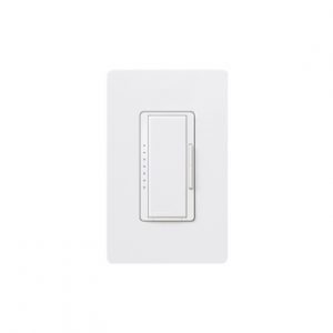 Dimmer un solo polo multilocación LUTRON ELECTRONICS RRD-10D-WH