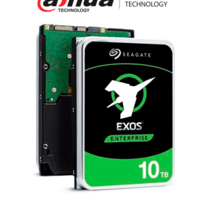 SEAGATE/DAHUA- ST10000NM001G - Disco Duro Empresarial de 10 TB/ Exos X16/ Especial para Servidores/ 7200 RPM/ Ideal para Centro de Datos, Raid y Vigilancia Centralizada/