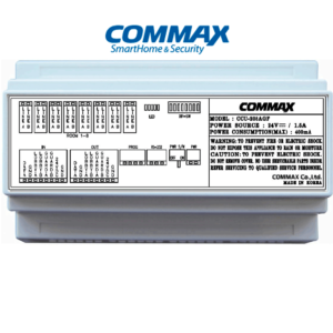 COMMAX CCU208AGF - Distribuidor de piso para sistema de audio portero departamental/ 8 Intercomunicadores AP2SAG / Conexión a 2 hilos / 24 VDC/ Sistema #Audiogate