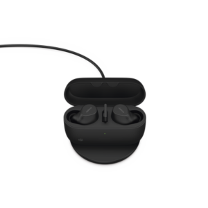 Jabra Evolve2 Buds, Auriculares versión MS con cancelación de ruido activa, Bluetooth conexion hasta 2 dispositivos (20797-989-999)