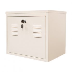 Gabinete diseñado para resguardar baterías