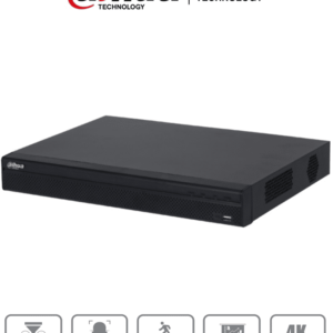 DAHUA NVR4232-4KS2/L - NVR De 8 Megapixeles/ 4k/ 32 Canales IP/ Rendimiento de160 Mbps/ Smart H.265+/ 2 Bahías de Discos Duros de Hasta 10 TB/ HDMI&VGA/ 4&2 E&S de Alarmas/ Soporta Camaras WizSense/