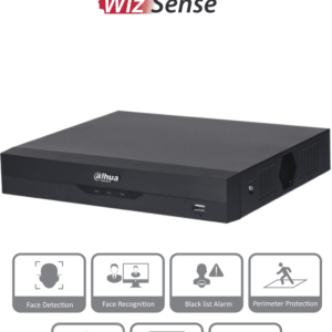 DAHUA NVR2116HS-I2 - NVR de 8 Megapixeles/ 4k/ 16 Canales IP/ WizSense/ Con IA/ Rendimiento de 144 Mbps/ Smart H.265+/ 1 Ch de Reconocimiento Facial o 1 Canal de Protección Perimetral o 4 Canales de SMD/ 1 Puerto SATA 10 TB/ HDMI&VGA/ Onvif/ #LoNuevo