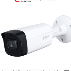 DAHUA HAC-HFW1500TH-I8 - Camara Bullet de 5 Megapixeles/ Lente de 3.6 mm/ 92 Grados de Apertura/ IR de 80 Mts/ IP67/ Soporta: CVI/CVBS/AHD/TVI/