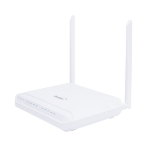 ONU GPON WiFi 2.4/5 GHz MIMO 2x2, 4 puertos Gigabit + 1 POTS + USB, conector SC/UPC