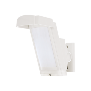 Detector de Movimiento PIR Antimascara / 100% Exterior / Inalambrico (Alimentación) / Hasta 12 metros a 85°; de cobertura/ Instalación a 3 metros / Compatible con cualquier panel de alarma