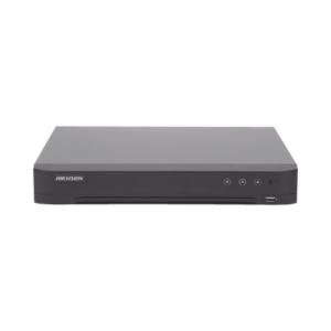(ACUSENSE / Evita Falsas Alarmas) DVR 5 Megapixel / 3K Lite / 8 Canales TURBOHD + 4 Canales IP / 1 Bahía de Disco Duro / Audio por Coaxitron / Salida de Vídeo en Full HD