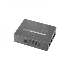 Inyector PoE 802.3af 4 puertos PLANET POE-400