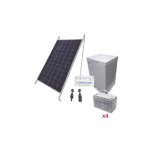 Kit de energía solar para congelador de 100 L de aplicaciones aisladas de la red eléctrica