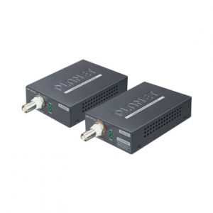 Kit transmisor y receptor PoE de largo alcance