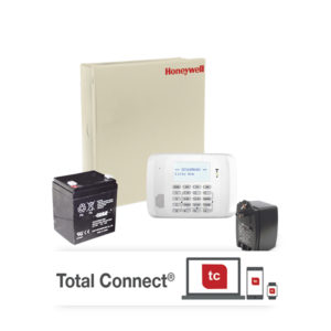 Kit de Panel de Alarma con Bateria, Transformador y Gabinete