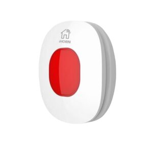 IHORN HO02AF - Boton de panico / Compatible con panel de alarma ND1 y N8003