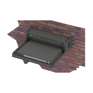 Rack Abierto de 19" para Montaje en Pared de 2U, con Charola de 460 mm de Profundidad.