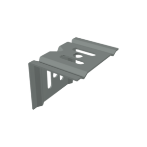 Ménsula económica, para montaje en pared, para anchos de charola de 50mm, con acabado Electro Zinc