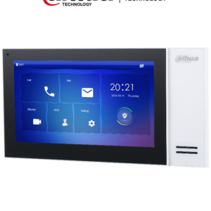 DAHUA VTH2421FW-P- Monitor IP Touch de 7 pulgadas/ Serie Pro/ Memoria de 8GB Embebida/ PoE Estandar/ Soporta Llamada en Grupo/ Ranura MicroSD/ 6&1 E&S de Alarmas/Hasta 9 Monitores Adicionales/ Soporta Dejar Videos y Mensajes de Texto/#EdificioInteligente