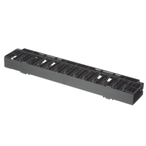 Organizador de Cables Horizontal NetManager, Sencillo (Solo Frontal), Para Rack de 19in, 1UR