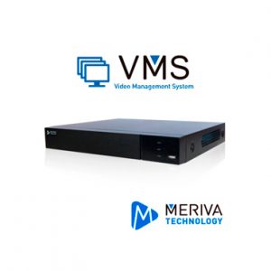 NVR 8 canales MERIVA MVMS-1008 HDMI Decodifica-Graba-Centraliza