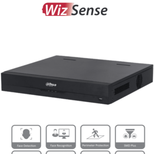 DAHUA NVR4416-16P-4KS2/I - NVR de 8 Megapixeles/ 16 Canales IP/ WizSense/ 4k Con IA/ 16 Puertos PoE/ 4 Bahías de Discos Duros/ 1 Ch de Reconocimiento Facial por el NVR/ 10 Bases de Datos de Rostros/ H265+/ SMD Plus/ Soporta Camaras con IA/