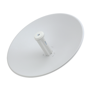 UBIQUITI POWERBEAM AC PBE-5AC-500 - Radio con antena integrada Airmax AC 5.8GHz / Exterior / MIMO / Antena 27 dBi con Radomo / Rendimiento hasta 450 Mbps
