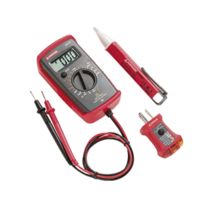 KIT Básico para Instaladores y Electricistas, con Multímetro, Detector de Tensión sin Contacto, y Comprobador de Fase