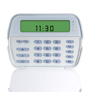 DSC PK5501 - Teclado Cableado de Iconos admite 64 zonas compatible con panel Power Series